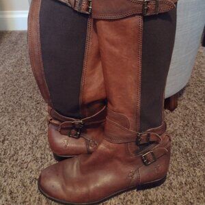 Frye Women's Size 8 Tall Brown Boot